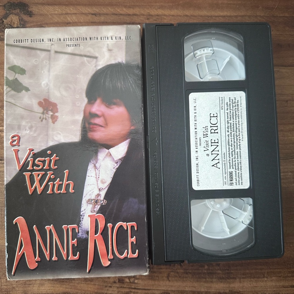 A Visit With Anne Rice VHS Tape - Picture 2 of 4